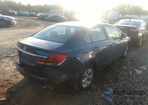 2013 Honda Civic Lx from USA, damaged, VIN 2HGFB2F56DH532682